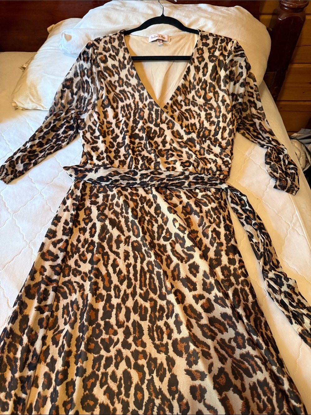 125 Harlow & Rose Leopard print dress